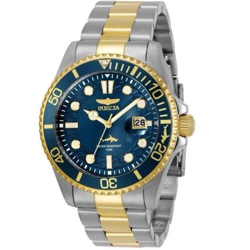 Stylish & Classy Invicta Pro Diver Men’s Blue Dial Quartz W/Date 100m